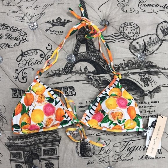 Nanette Lepore Tutti Frutti Vixen Reversible Top - Picture 4 of 7